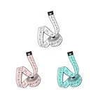 Белая, розовая, синяя булавка для измерения, эмалированная булавка для измерения, инструменты, брошь для шитья, булавка для лацкана, бриллиантовая бижутерия, подарок для детей