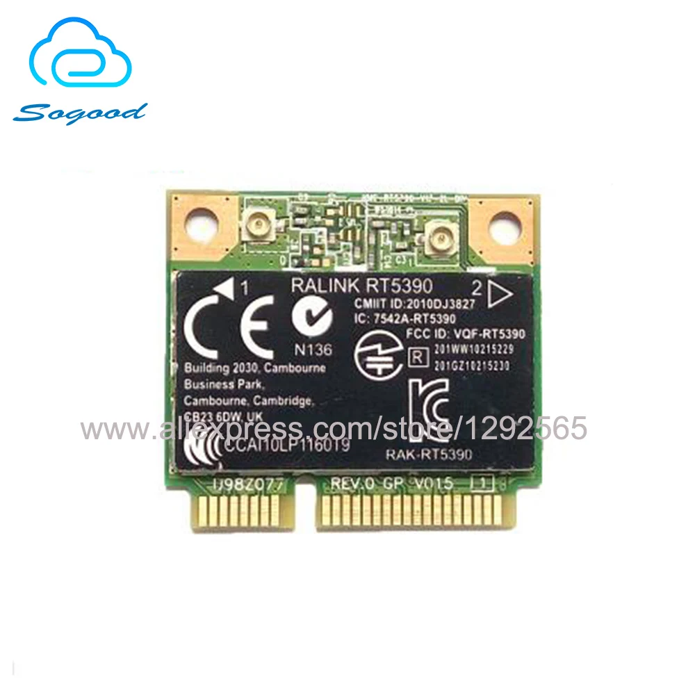 WLAN карта для Ralink RT5390 2 4G Mini PCI-E 802.11n 150 Мбит/с беспроводная сетевая HP CQ45 CQ58 4340s 4445s SPS