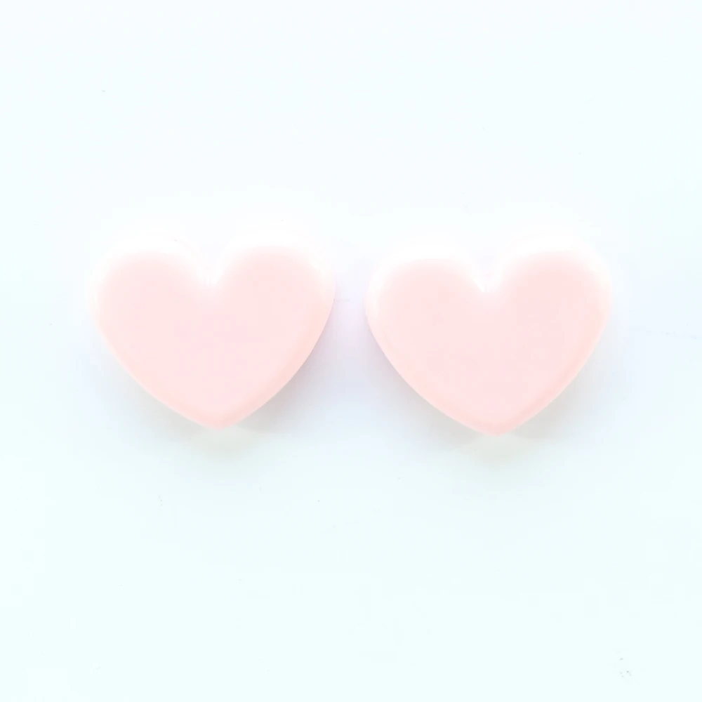 pink heart Domikee конфетные радужные цвета офисные школьные скрепки набор канцелярских принадлежностей, kawaii студенческие памятные бумажные зажимы для детей, 2 шт - Цвет: pink heart