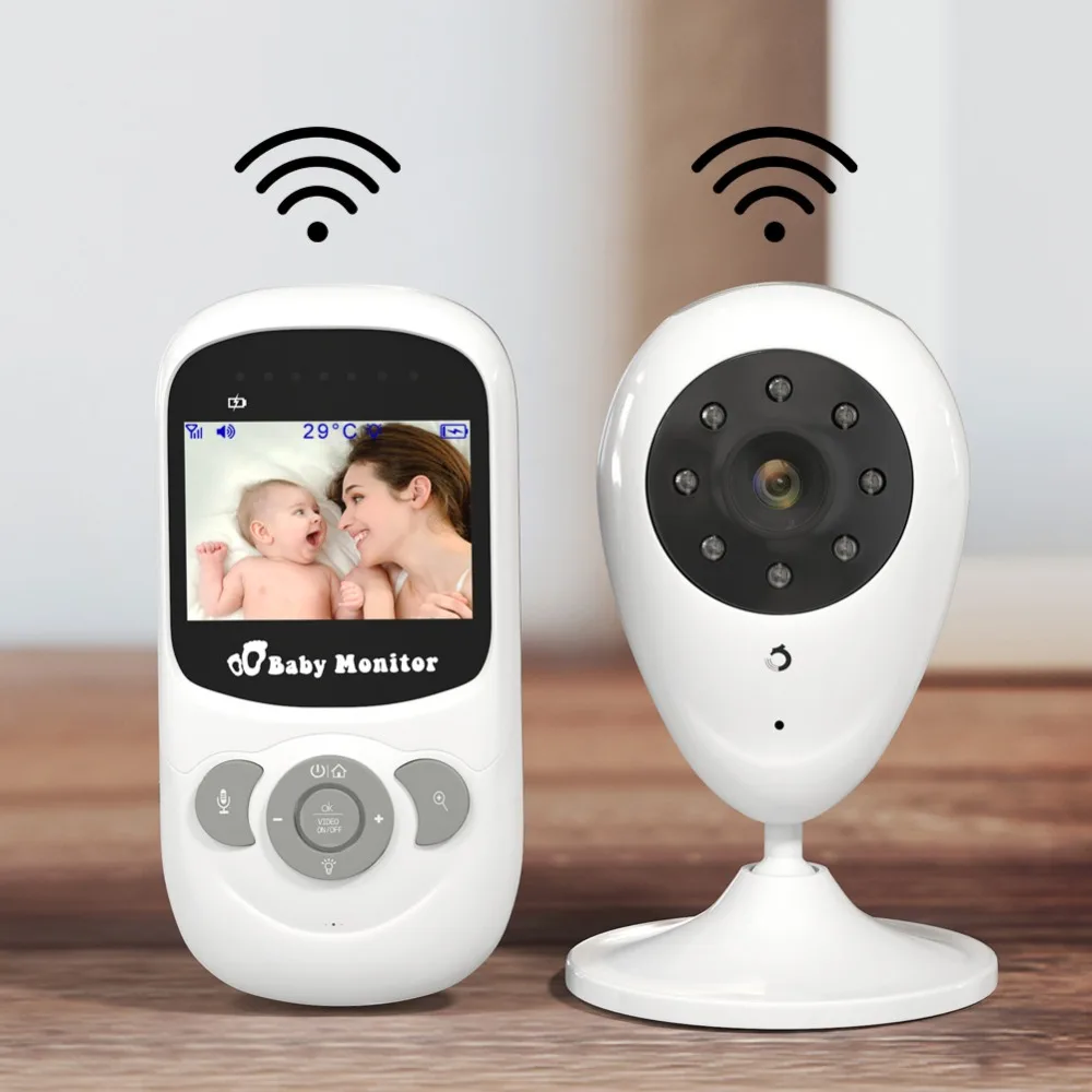 Беспроводной видеоняня Dragon Touch DT24 с 2 4 дюймовым ЖК экраном и цифровой камерой