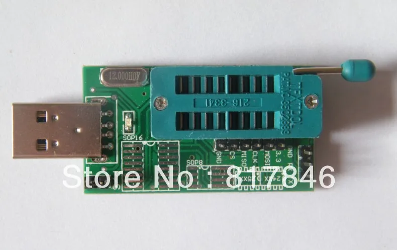 Бесплатная доставка Bios плата MX25L6405 W25Q64 USB программист ЖК дисплей горелка CH341A Progammer