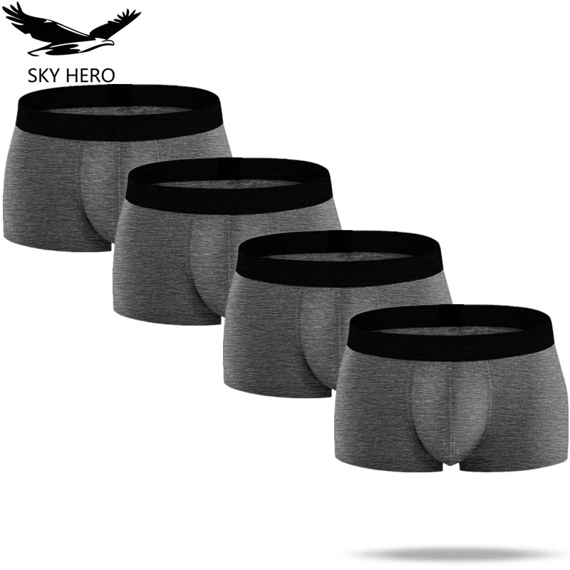 4 шт./лот мужские трусы боксеры Homme Calzoncillos Hombre Cuecas хлопковые шорты боксеры|Мужские