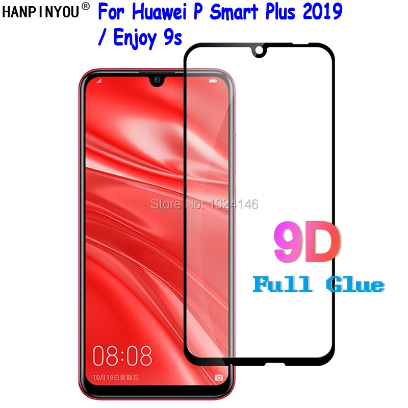 

For Huawei P Smart PSmart Plus 2019 / Enjoy 9s 6.21" 5D 6D 9D Full Cover Tough Tempered Glass Screen Protector Protective Film