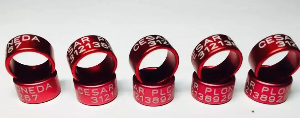 M 200 шт. маркировочная машина с кольцом для птиц/голубиным кольцом/волоконная