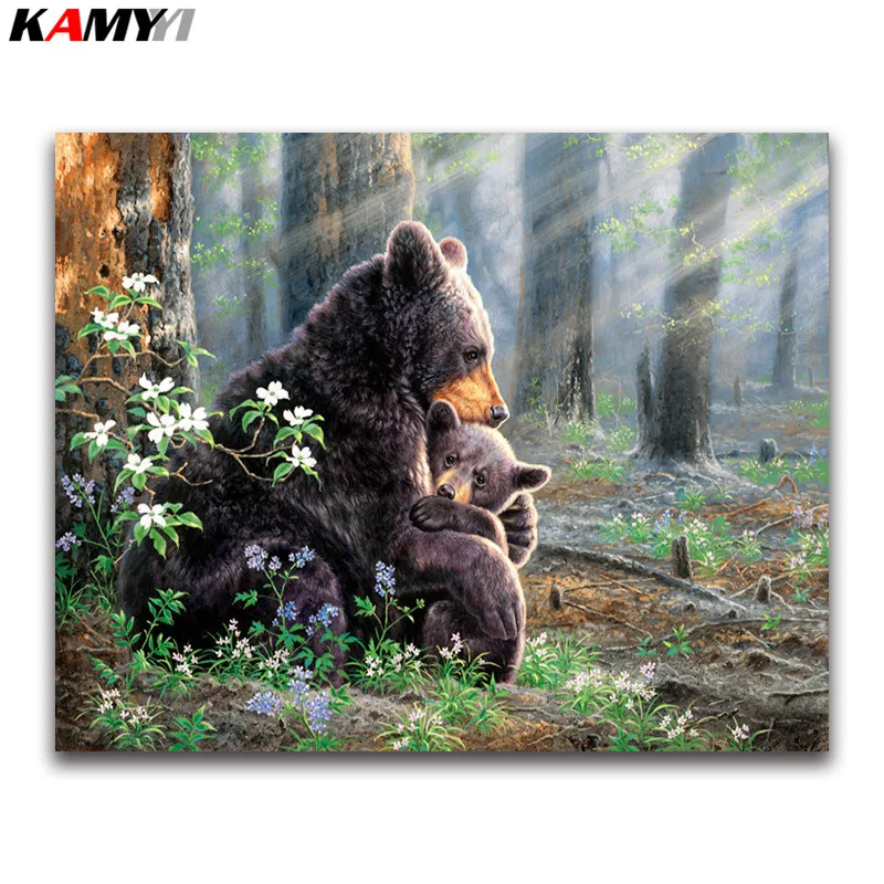 Алмазная живопись 5D Папа и сын|painting cross stitch|5d diamond embroiderydiamond painting stitch |