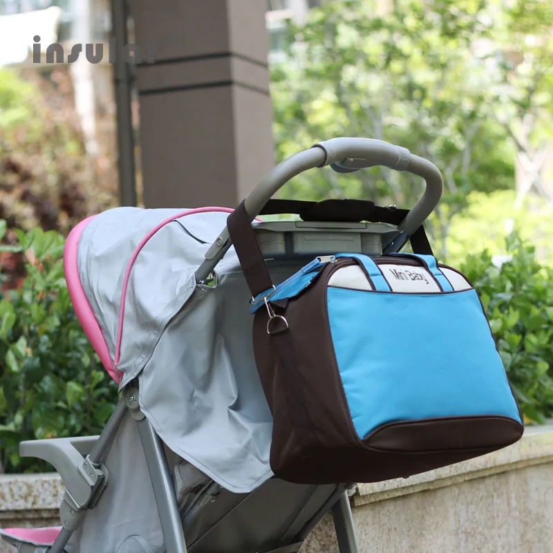 mommore Diaper Bags Large Totes Shoulder Bag with Changing Pad for Baby Mother Nappy Stroller | Мать и ребенок