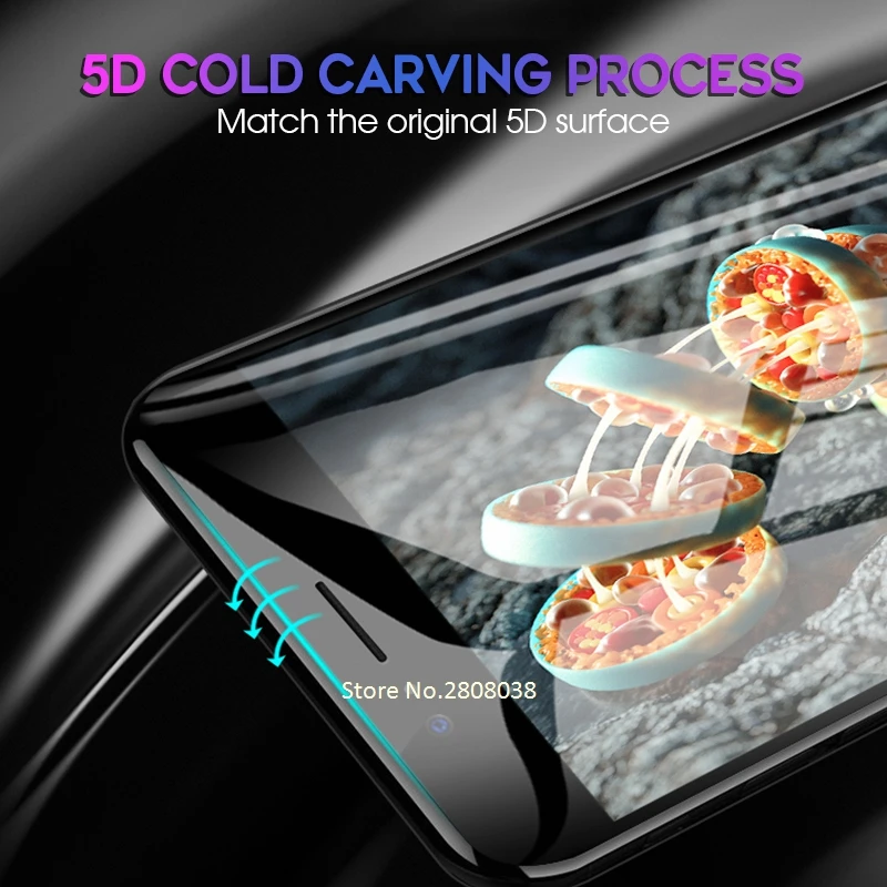 GerTong 5D Full Cover Tempered Glass For Xiaomi Mi 8 Lite SE Redmi Note 6 pro 6A Screen Protector Film Pocophone F1 | Мобильные