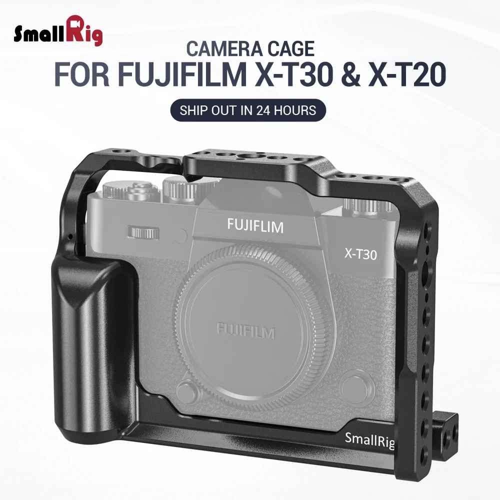 SmallRig XT 30 клетка для камеры Fujifilm X-T30& X-T20 с Arca стильная пластина для быстрого крепления со штативом 2356