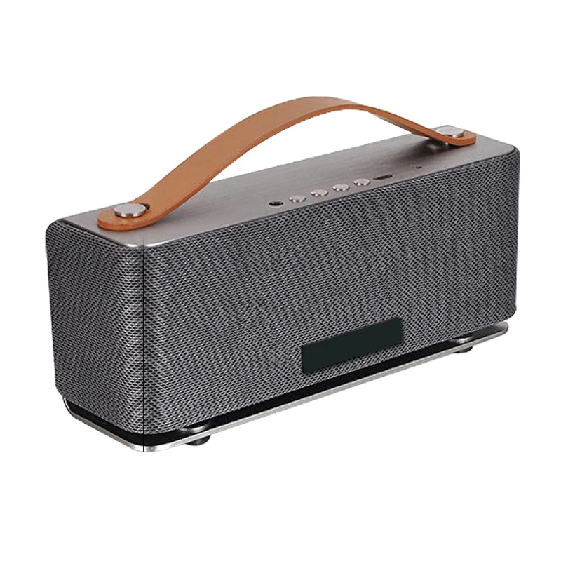 Беспроводная связь Bluetooth колонки алюминия сабвуфер бас усилитель с ручкой HiFi