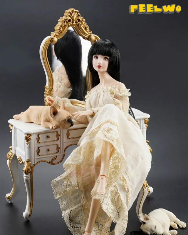 FEELWOTOYS FW004 1/6 Европейский ретро комод Набор для 12 дюймов фигурку DIY|Игровые фигурки