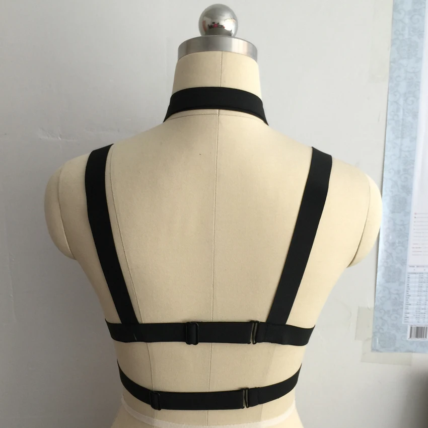 Бесплатная доставка женский бюстгальтер клетка бондаж для тела портупея в