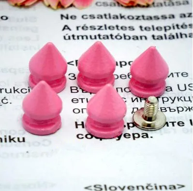 8*13 мм Металлические конфеты цвета отвертки DIY ремесло панковские Заклепки Пули