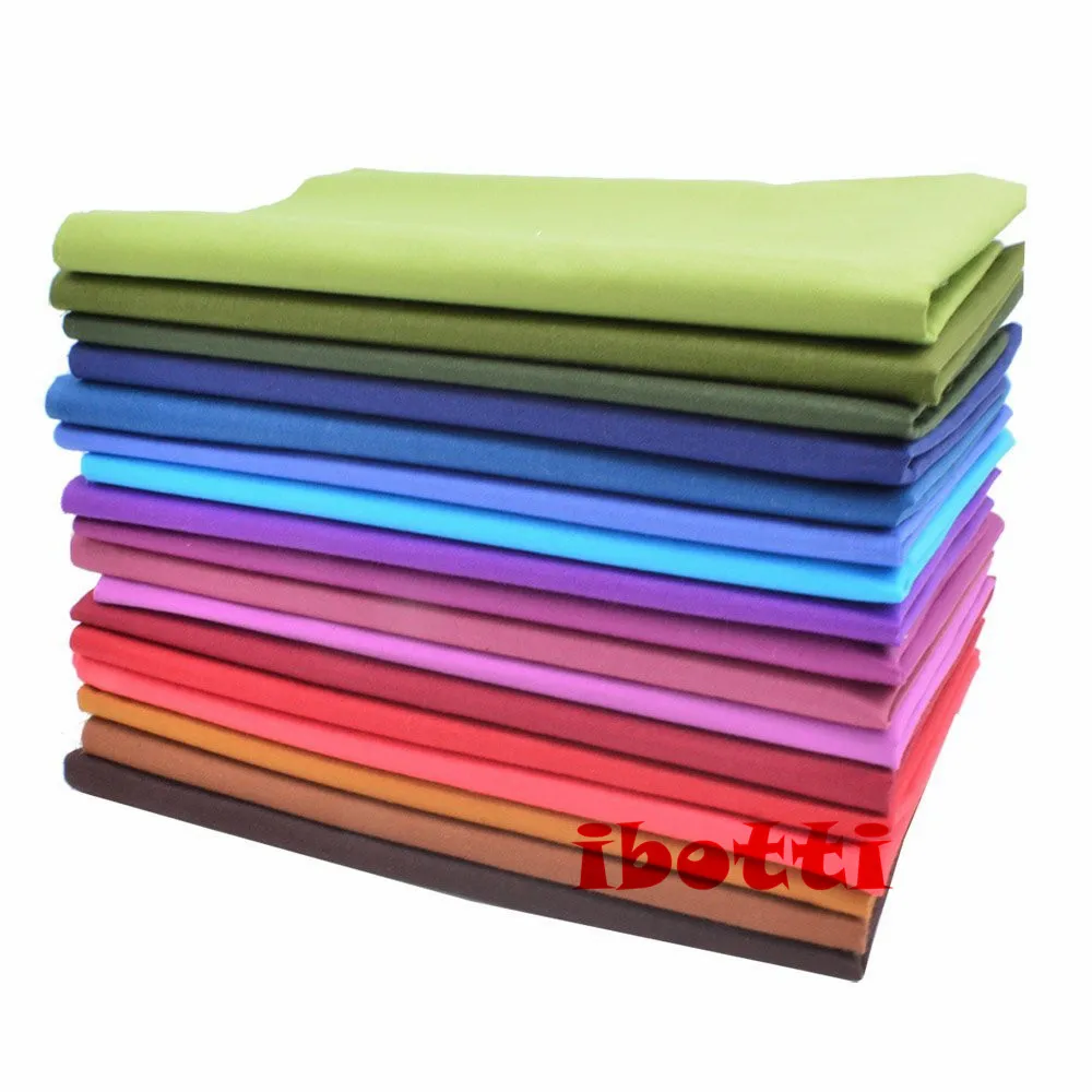 

17pcs/Lot 46*56cm Colourfull Cotton 100% cotton fabric patchwork quilting fabric Bundle tilda fabric for sewing Diy cloth telas