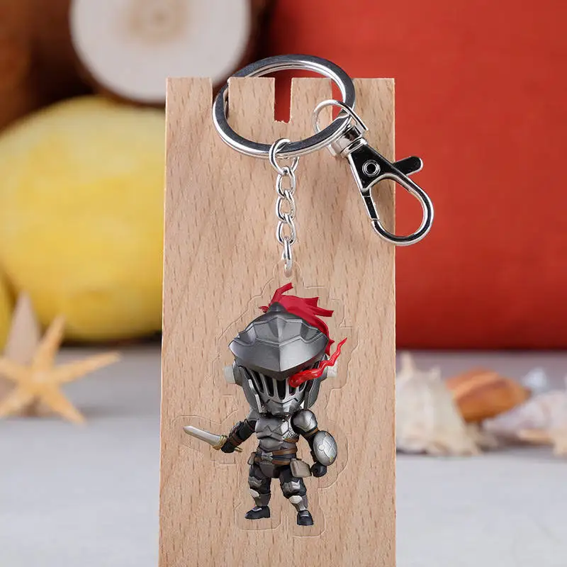 7 Японского аниме Гоблин убийца мультфильм рисунок автомобиля брелок держатель лучший друг Выпускной подарок на Рождество - Цвет: 7