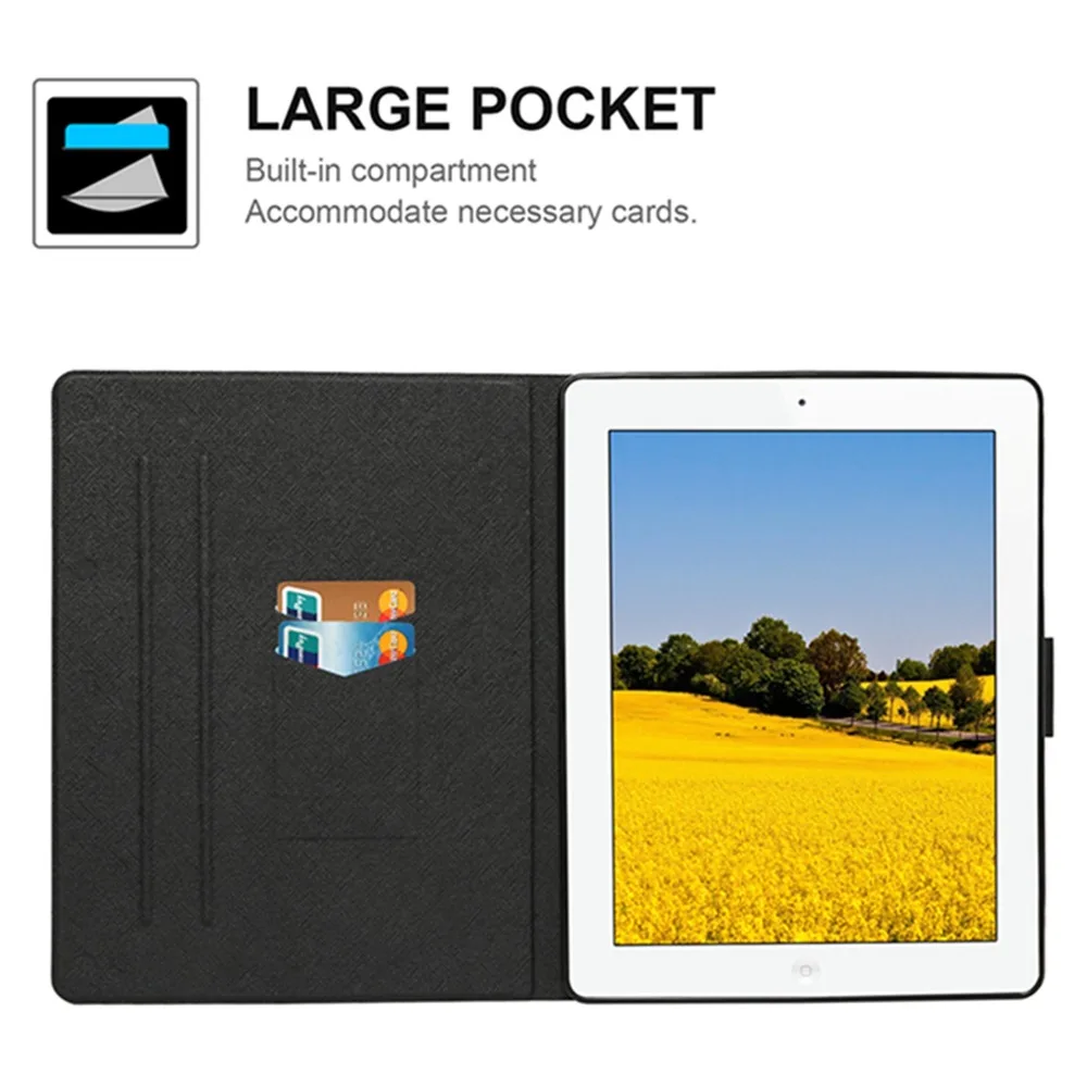 Высокое качество Модный окрашенный умный чехол для IPad 2 3 4 Авто