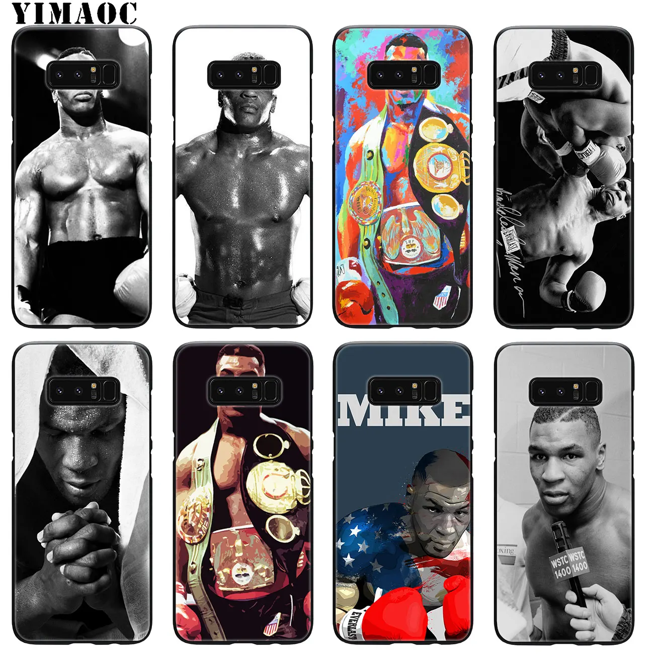 Мягкий силиконовый чехол для телефона YIMAOC Mike Tyson punch Samsung Galaxy A6 Plus A9 A8 A7 2018 A3 A5 2016 2017