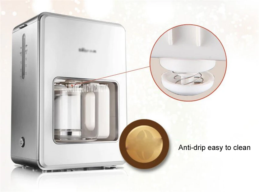 KFJ-A12Z1 Автоматические кофемашины DIY капельного мини бытовой кофе машина умный портативный Электрический Cafeteira Maker 1200 мл