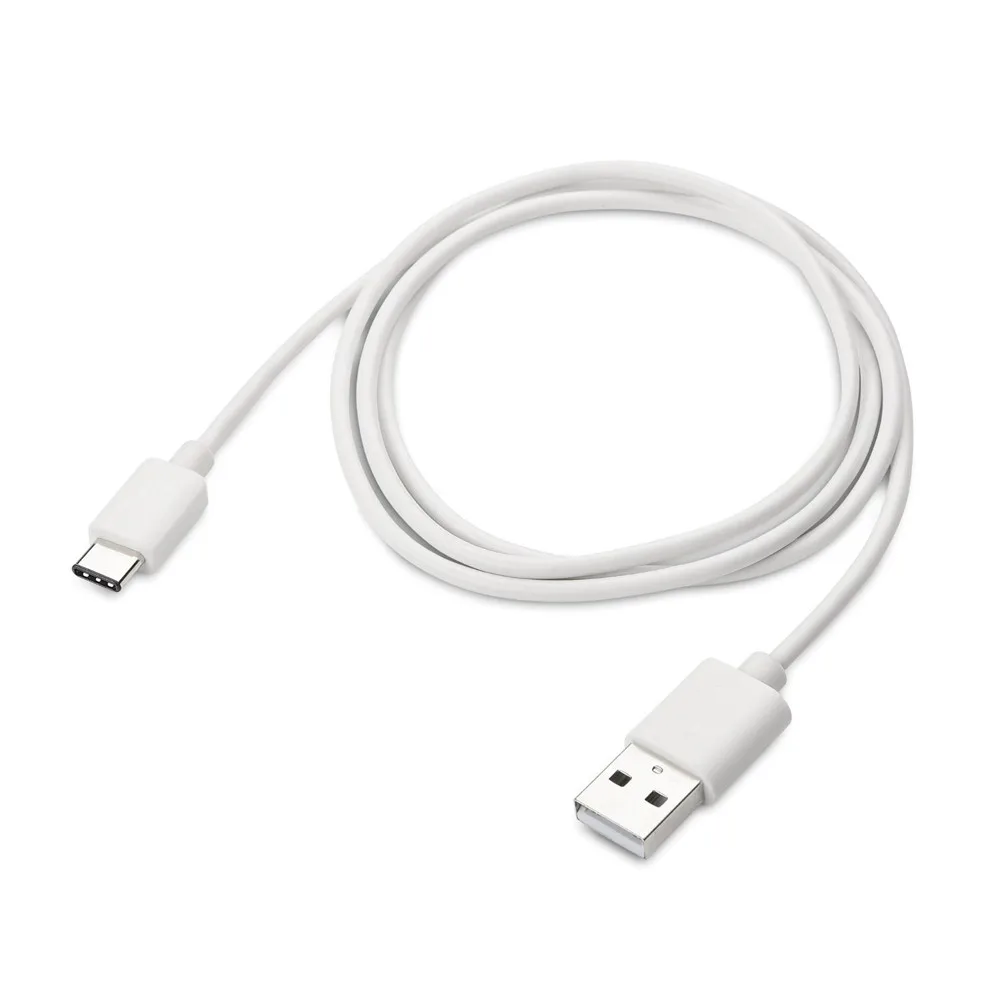 Usb кабель Type C 1 м для зарядки 480 Мбит/с HUAWEI P9/G9 LG G5 зарядное устройство черный/белый