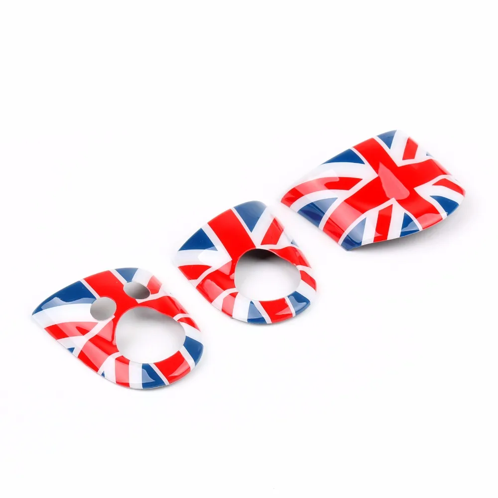 Areyourshop чехол рулевого колеса автомобиля наклейки для Mini Cooper S Countryman R55 R56 R58 3 шт.