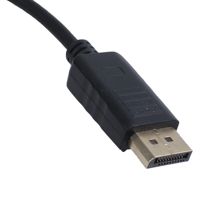 Порт дисплея DP Мужской HDMI Женский M / F Кабель Адаптера Запасные части черный| |