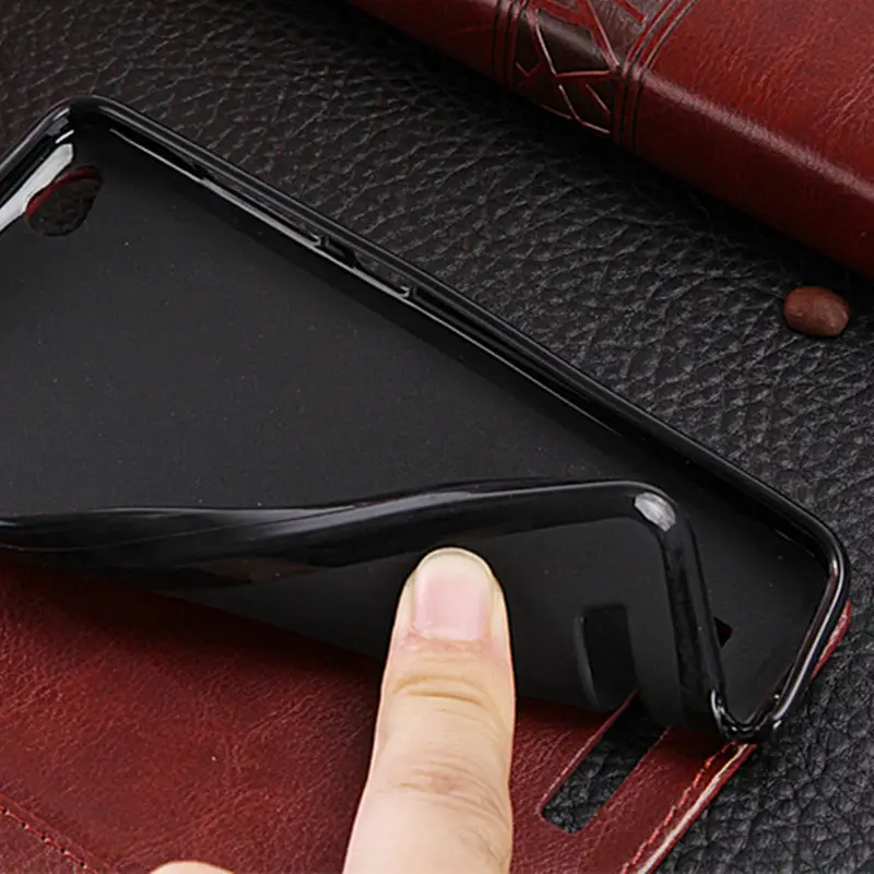 Роскошный кожаный чехол-книжка Redmi 4A для Xiaomi чехол-кошелек с отделением карт и