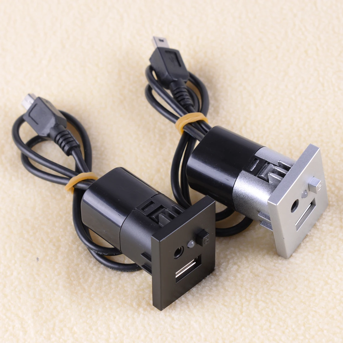CITALL MINI USB приборная панель входной модуль подключения точка MP3 3,5 мм разъем подходит для Ford Focus черный/серебристый