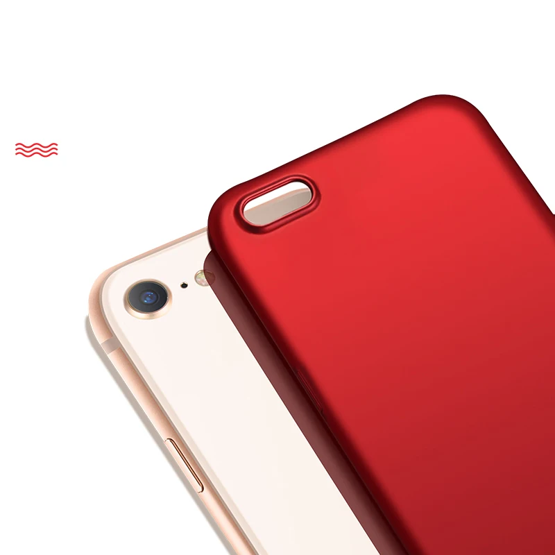 Оригинальный Мягкий ТПУ чехол HOCO для iPhone 7 8 PLUS защитная задняя крышка ультра