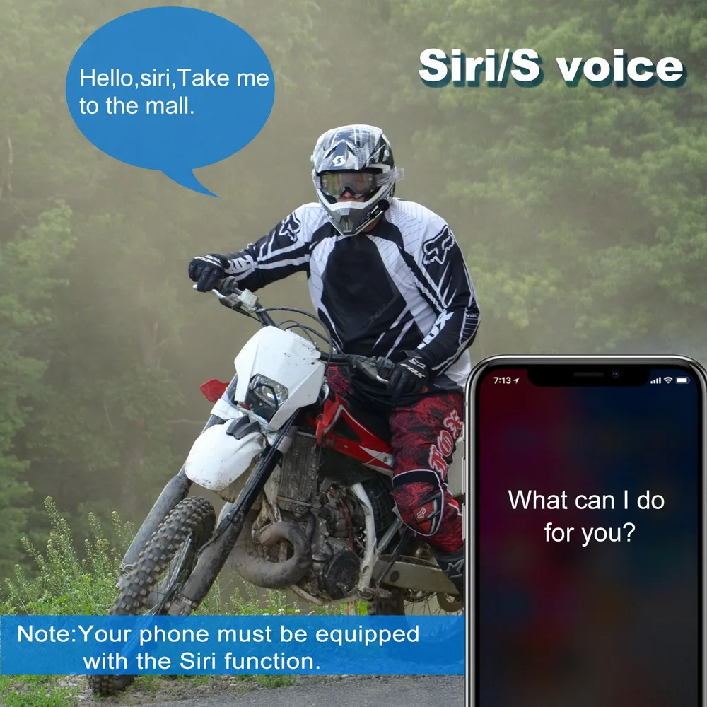 1 шт. V6 Plus 6 Rider мотоцикл Bluetooth шлем гарнитура домофон беспроводной BT полный дуплекс Intercomunicador Interphone FM светодиодный