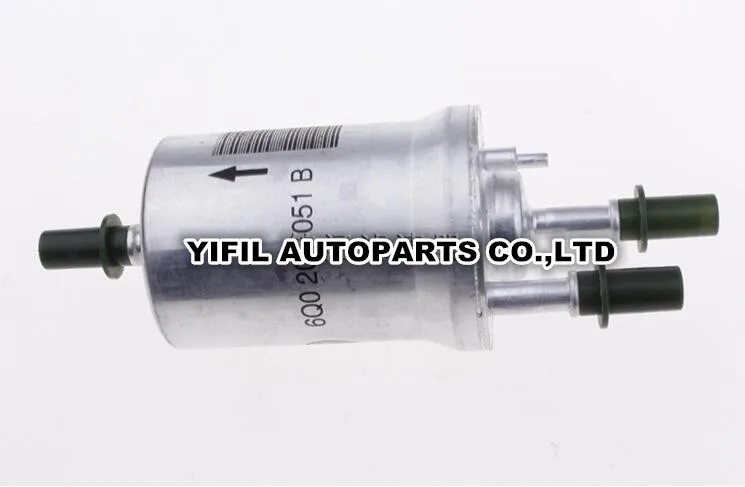 Автомобильный топливный фильтр 6Q0201051B для 2009 Bora Golf 6 Jetta 1 6/2 0 Magotan 2 Caddy Touran 8 T/2 Polo 4/1