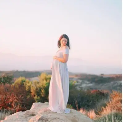 Платье для беременных платье фотосъемки макси женщин тканевая Пижама кружевная