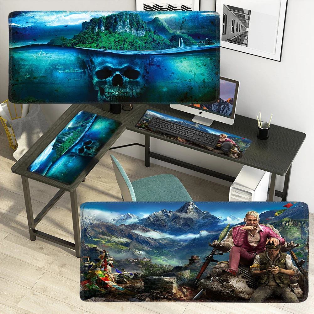 YIMAOC 30*60 см большой коврик для мыши геймер резиновый компьютерной игровой стол с