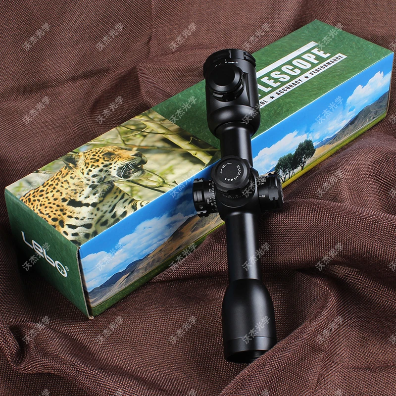 Оригинальный LEBO 8x42SFSS Тактический RiflesScope для AirRifle снайперская охотничья Оптика
