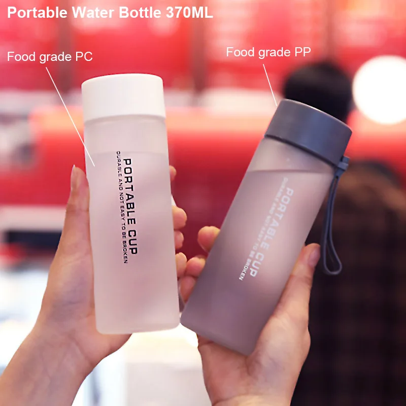 Фото BORREY 1Pcs Korean Cute Water Bottle Plastic Frosted Small Portable Outdoor SportsTravel School Girls Дом и сад BORREY 1Pcs Korean Cute Water Bottle Plastic Frosted Small Portable Outdoor SportsTravel School Girls Дом и сад