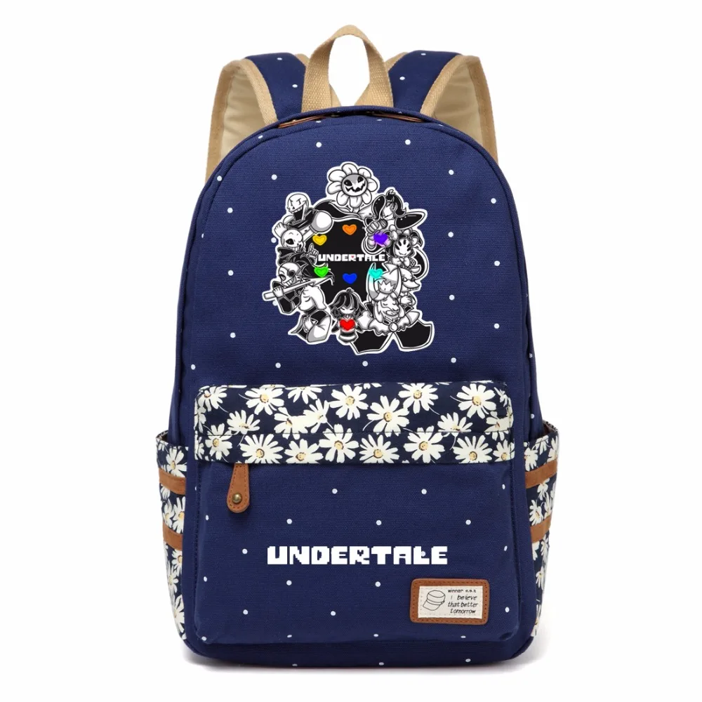 Рюкзак WISHOT Undertale sans надоедливая собака дорожная сумка на плечо для девочек