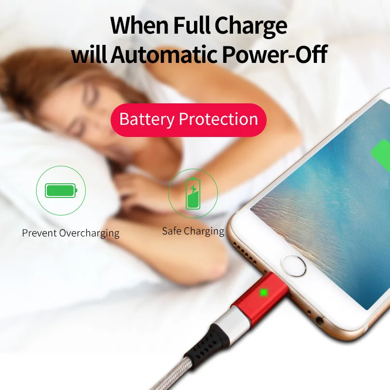 SUNPHG Магнитный зарядный адаптер для передачи данных конвертер iPhone металлический