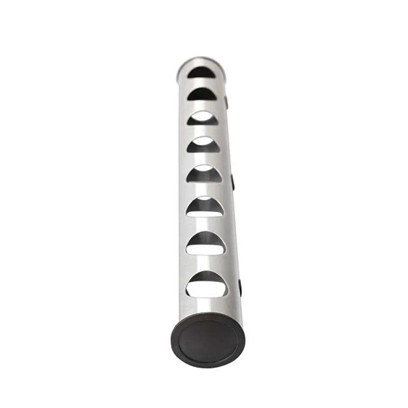 

Newly Stainless Steel Wine Rack Bar Wall Mounted Kitchen Holder 8 Bottles MK