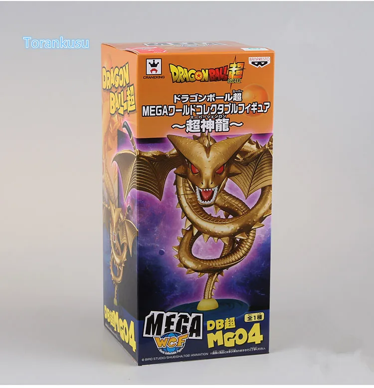 Dragon Ball Z Shenron экшн фигурка Banpresto WCF MEGA Gold Коллекционная модель игрушки Figuras DBZ
