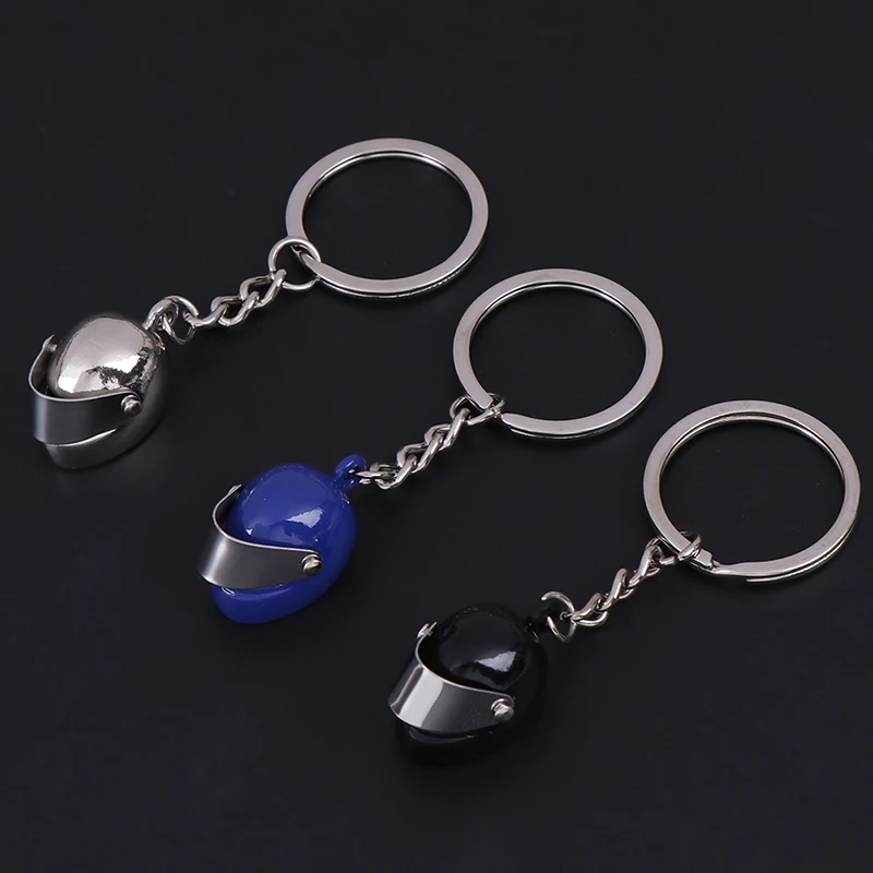 Креативный 3D мотоциклетный велосипедный брелок в форме шлема кольцо крутое