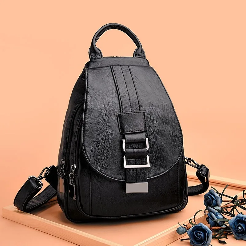 Женские кожаные рюкзаки, Sac A Dos, винтажный женский рюкзак, для путешествий, женский рюкзак, преппи, Mochilas, школьные сумки для девочек, новинка