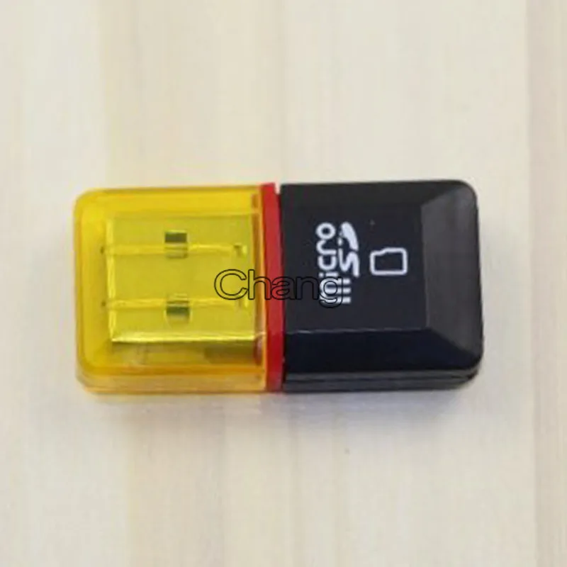 Горячая Алмазная USB 2,0 высокоскоростная Micro SD SDHC TF кард-ридер Поддержка 128 МБ-32 Гб
