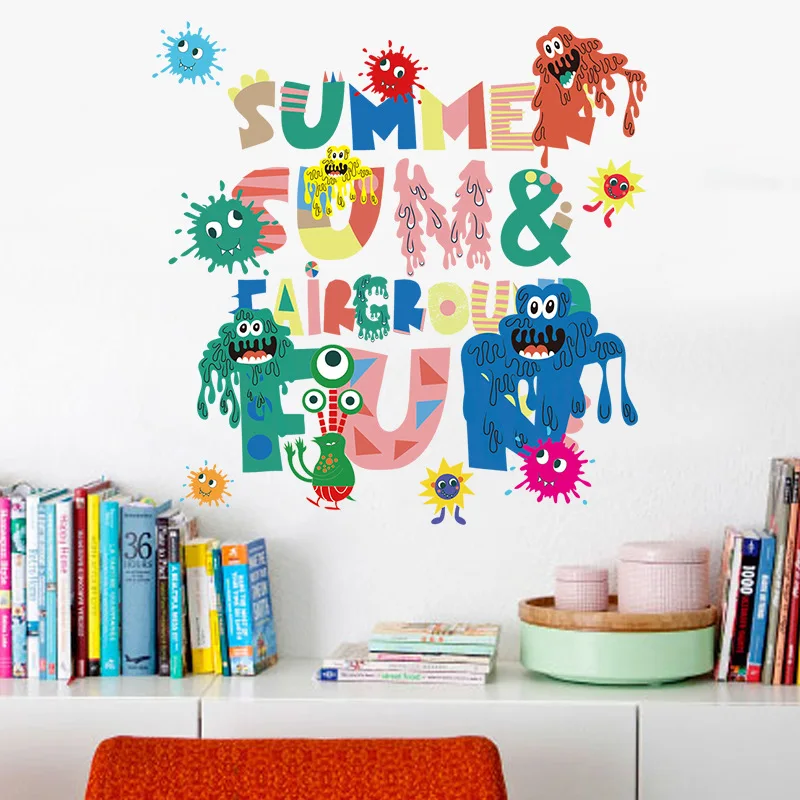 DIY мультфильм Творческий Fun Монстр животные для маленьких детей Для мальчиков