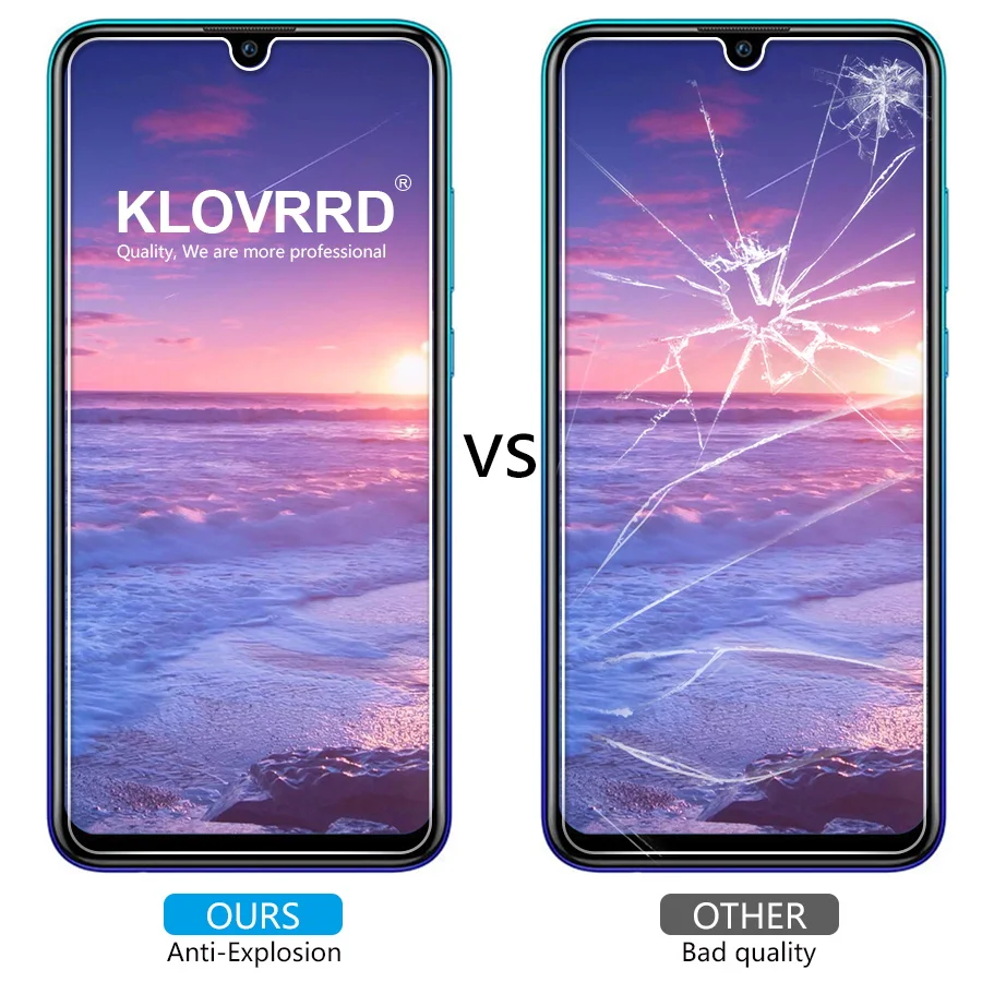 KLOVRRD Tempered Glass For Huawei P Smart 2019 Screen Protector Protective Film Anti-Explosion | Мобильные телефоны и