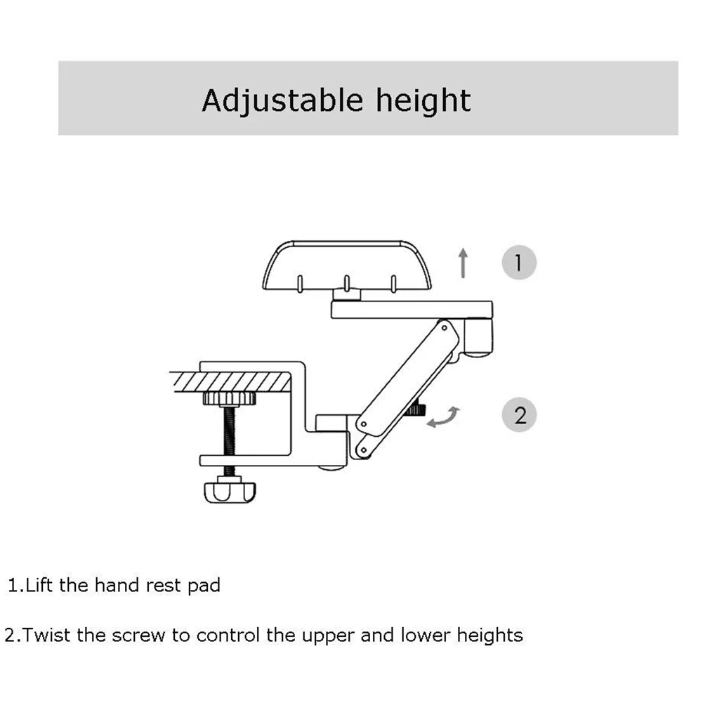 Новый компьютерный кронштейн для мыши подставка рук на запястье Настольная