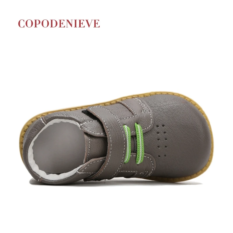 COPODENIEVE/Обувь для мальчиков из натуральной кожи; кожаная обувь для мальчиков; обувь на плоской подошве для девочек; кроссовки; детская повседневная обувь; NmdGenuine leathe