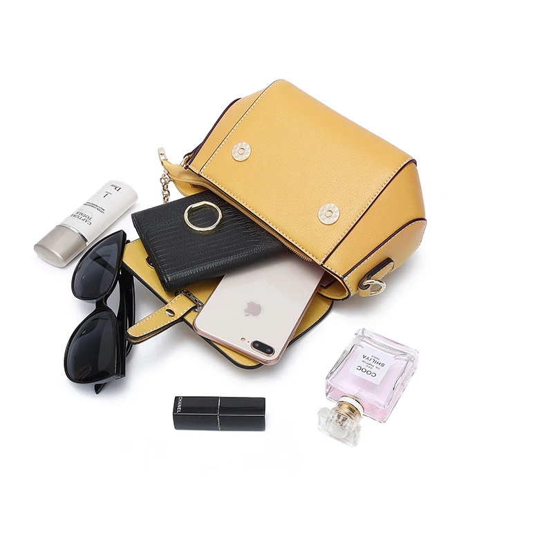 Сумка-мессенджер Женская кожаная через плечо | Багаж и сумки