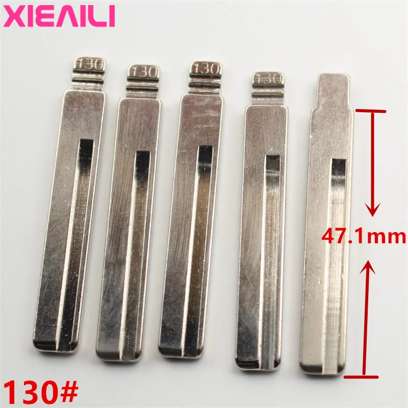 XIEAILI 20 шт. 130 # металлическая заготовка необработанная флип модель для Hyundai Kia HY20