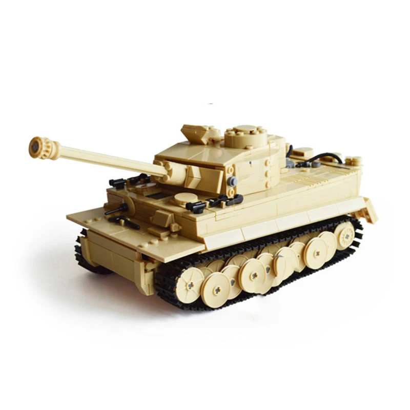 Конструктор Военный King Tiger Tank армия 2 мировая война фигурки солдат техническое