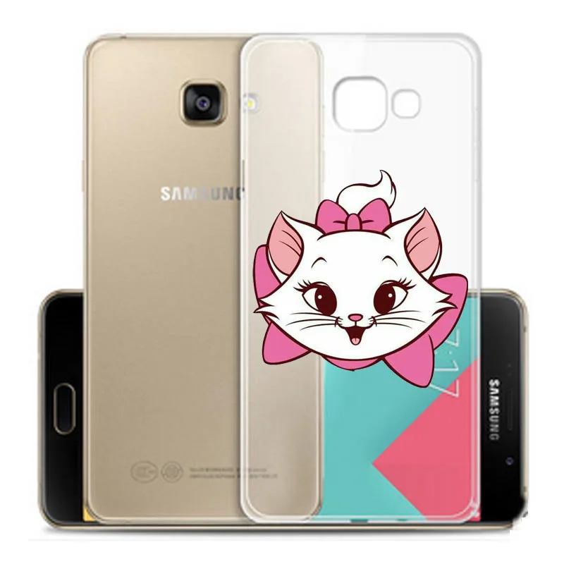 Силиконовый чехол из ТПУ для Samsung 2016 2017 A5 A7 J3 J5 J7 A6 A8 с рисунком