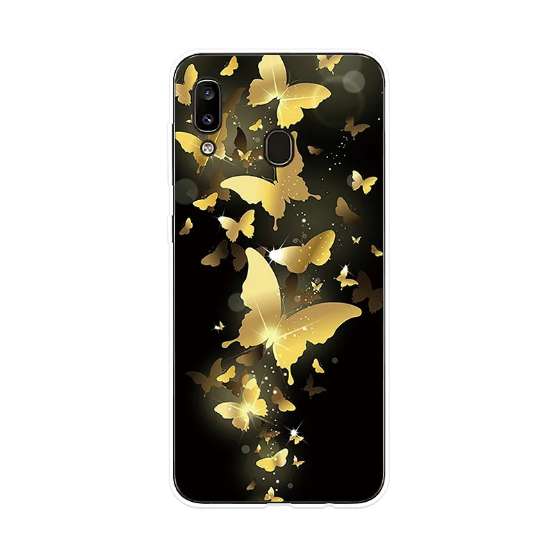 Чехол для телефона Samsung Galaxy A10 A20 A20e A30 A40 A50 A60 A70 A80 A90 чехол Кролик бабочка M10 M20 M30 |