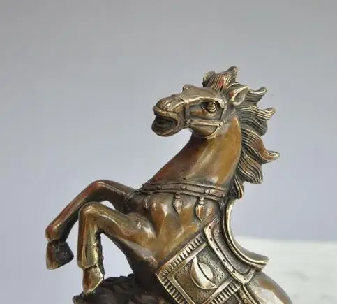 S4951 7 &quotКитайский Фэншуй Бронзовая фигурка для привлечения богатства денег